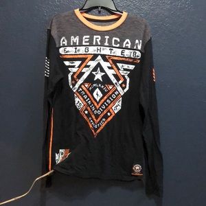 American fighter shirt